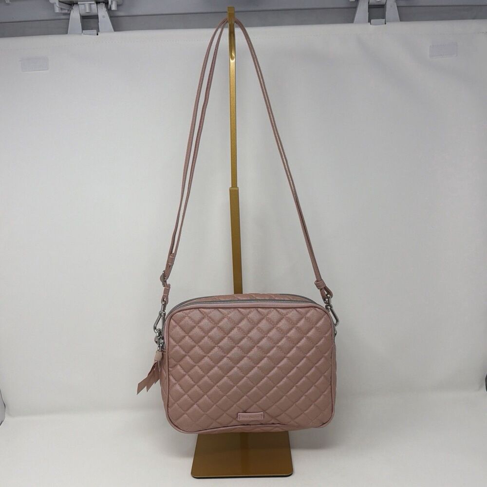 Vera Bradley Evie Mini Crossbody in Rose Quartz Pink NWOT